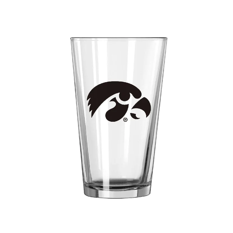 Gold Team Mug-Iowa 16oz Gameday Pint Glass