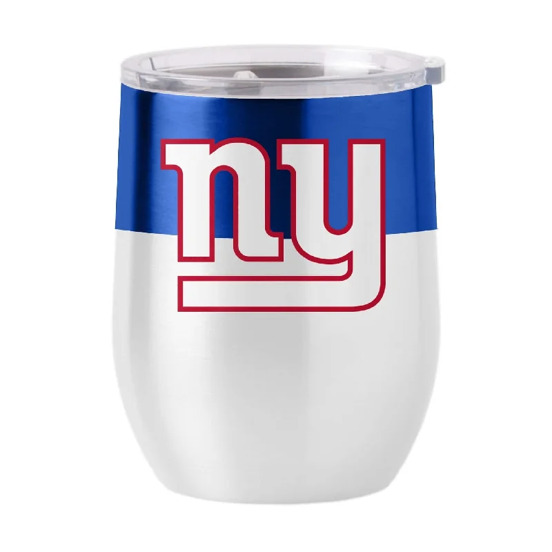 Espresso Team Mug-New York Giants Colorblock 16oz Stainless Curved Beverage