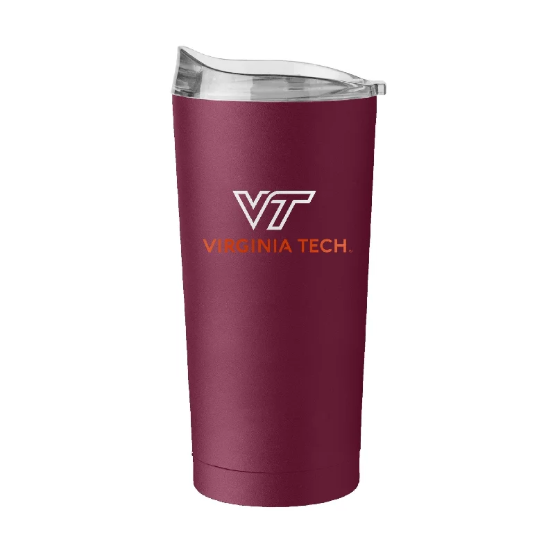 Matte Finish Team Mug-Virginia Tech 20oz Flipside Powder Coat Tumbler