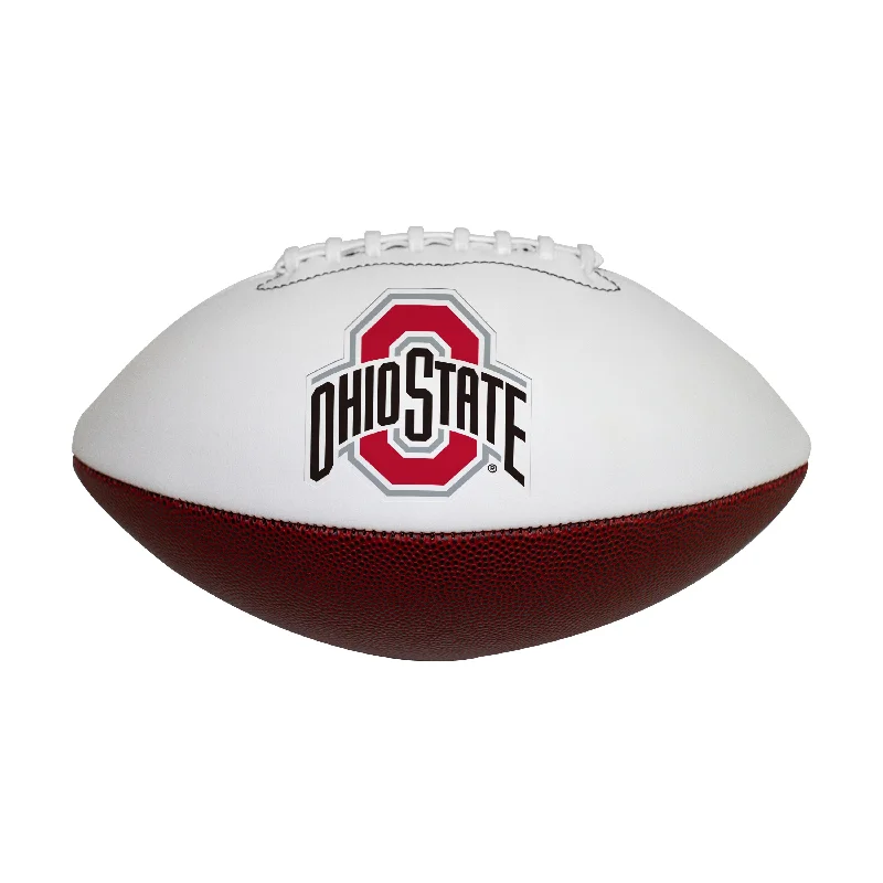 Camo Rugby Ball-Ohio State Official-Size Autograph Football