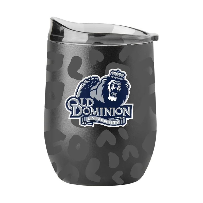 Mini Team Mug-Old Dominion Leopard 16oz Black Powder Coat Curved Beverage