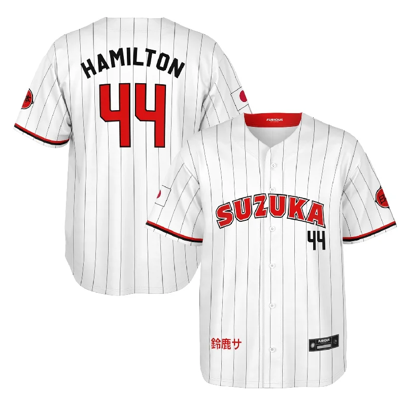 Matte Baseball Jersey-Hamilton - Suzuka City Jersey