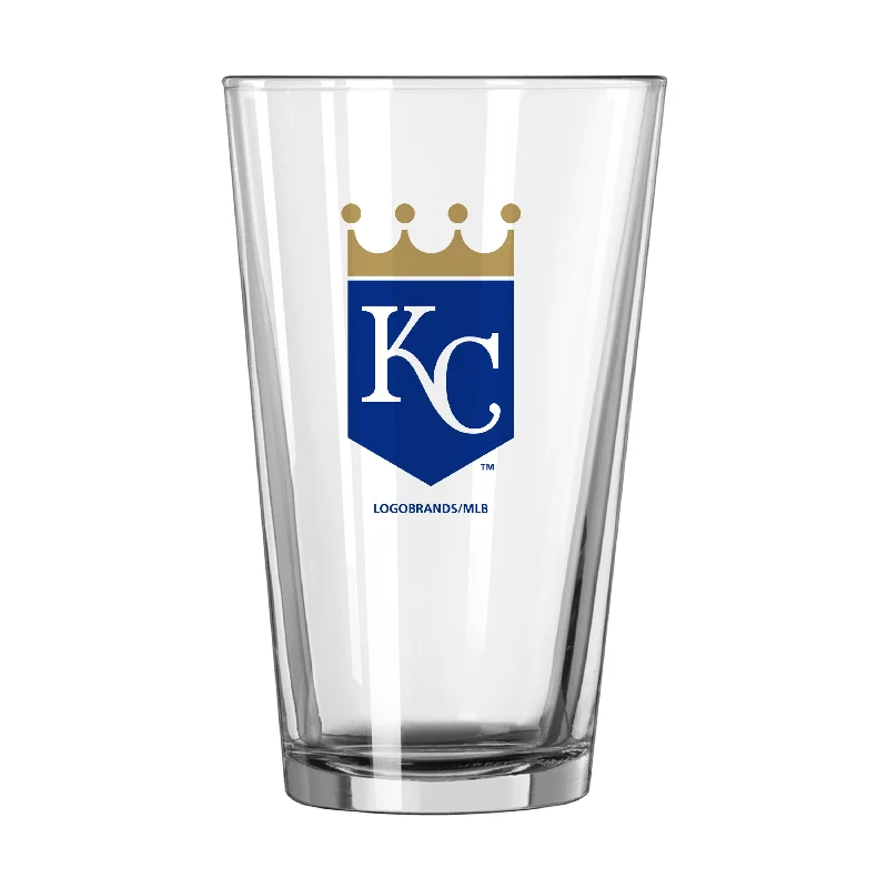 Custom Team Mug-Kansas City Royals 16oz Overtime Pint Glass