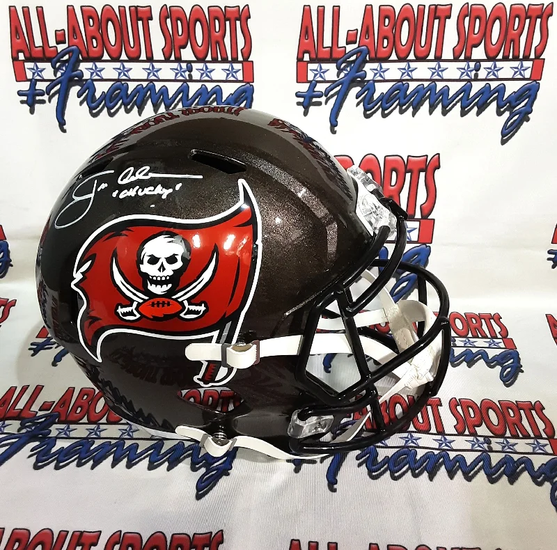 Windproof Football Helmet-Jon Gruden Signed Autographed Full-size Replica Helmet with Inscription Beckett