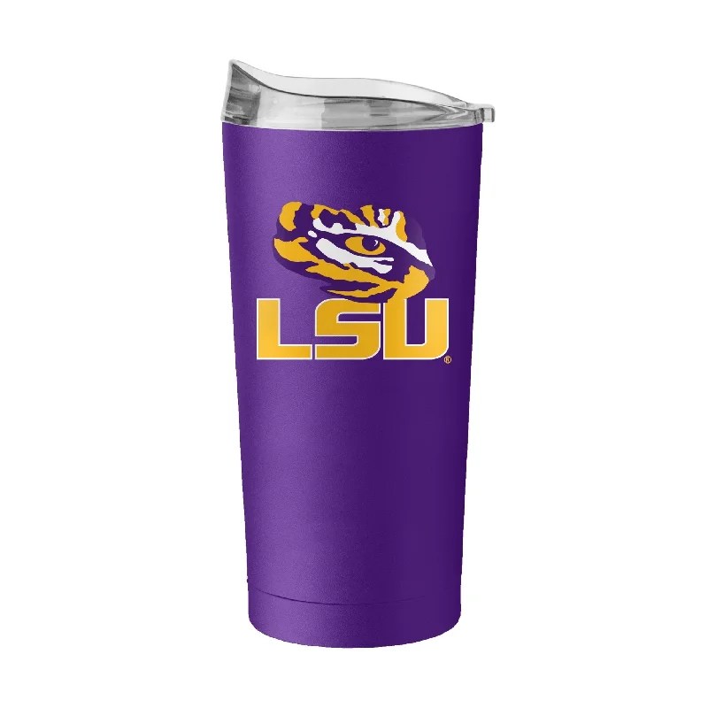 Heat Sensitive Team Mug-LSU 20oz Flipside Powder Coat Tumbler