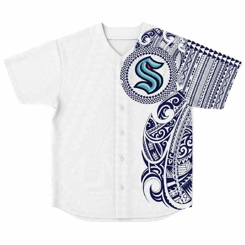 Softball Baseball Jersey-Seattle Kraken Baseball Jersey