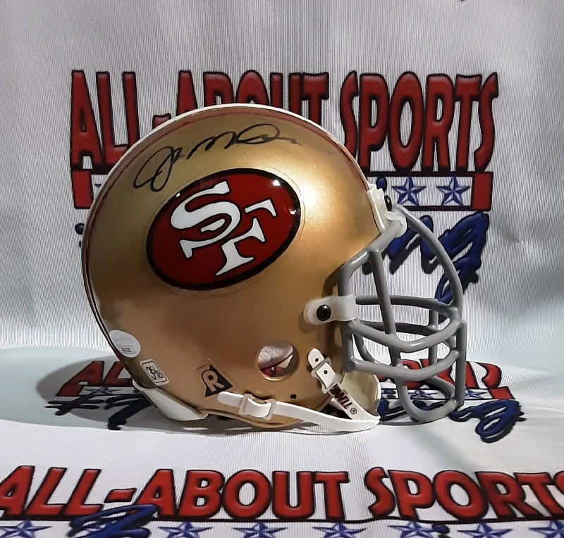 Cooling Football Helmet-Joe Montana Authentic Signed Mini Helmet JSA