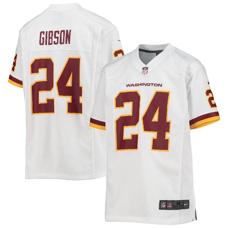 Minimalist Soccer Jersey-Antonio Gibson Washington Football Team Youth Jersey - White