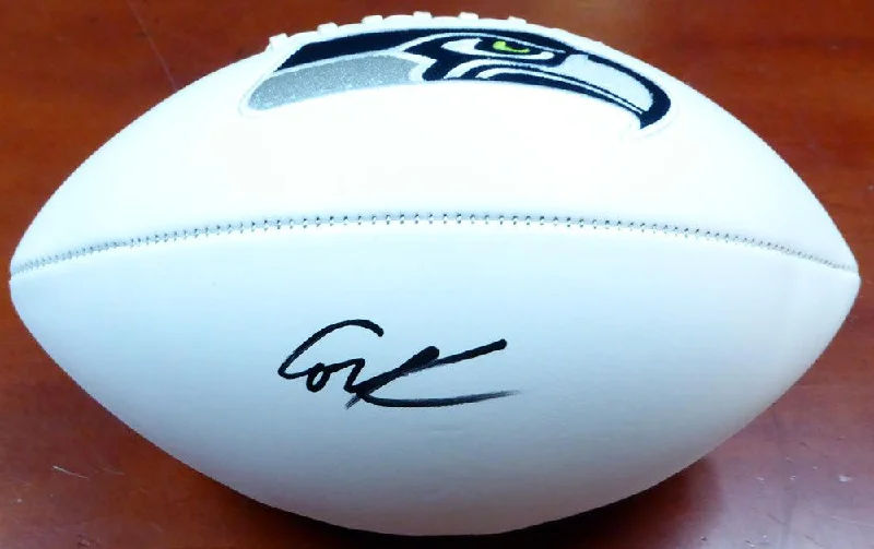 High-Impact Football Helmet-Cortez Kennedy Autographed White Logo Football Seattle Seahawks Beckett BAS Stock #110683