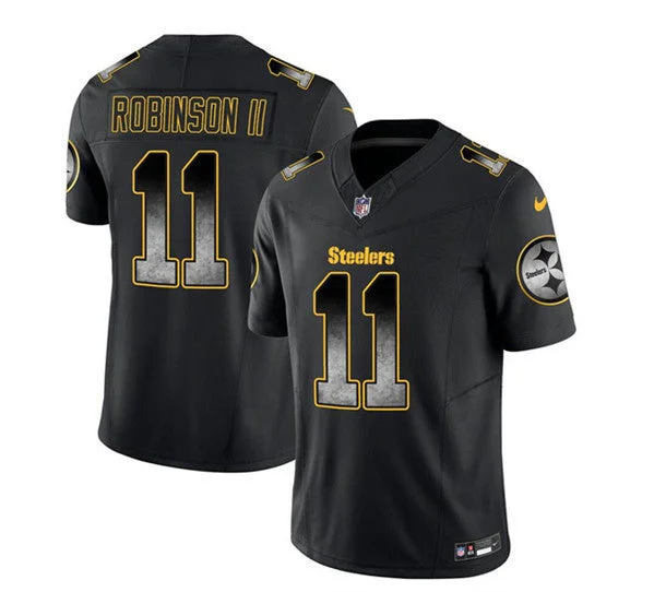 Limited Edition Soccer Jersey-Men's Pittsburgh Steelers #11 Allen Robinson II Black 2023 F.U.S.E. Untouchable Limited Football Stitched Jersey