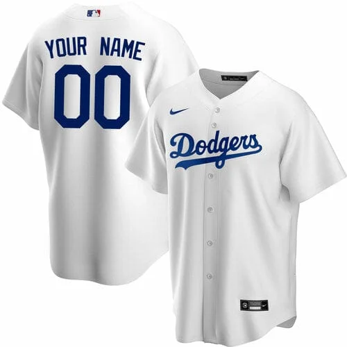 Long Sleeve Baseball Jersey-YOUTH Los Angeles Dodgers Jerseys