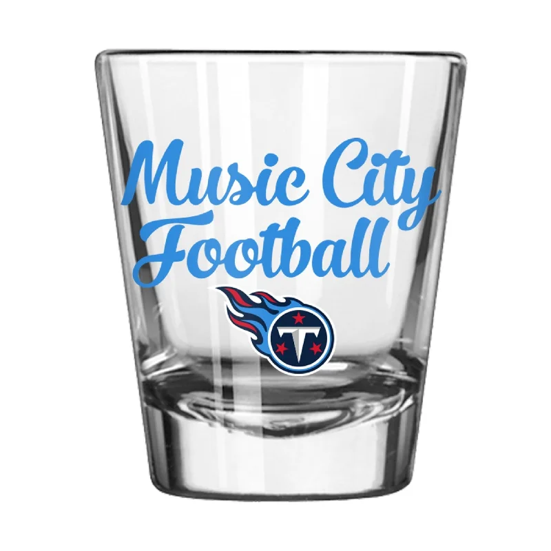 Ceramic Team Mug-Tennessee Titans 2oz Slogan Shot Glass