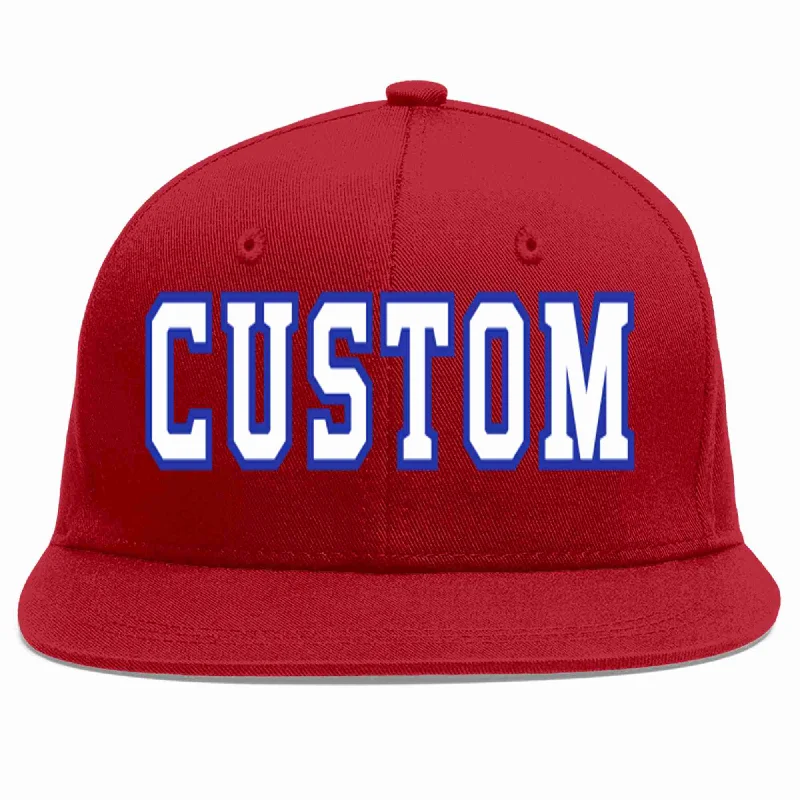 Music Band Baseball Cap-Custom Red White-Royal Casual Sport Baseball Cap