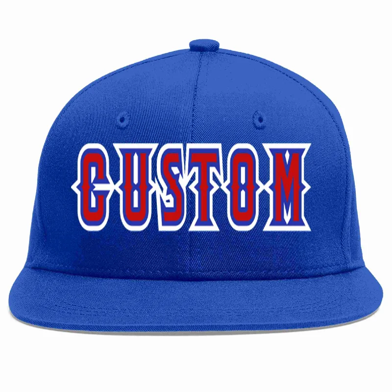 Motorsport Baseball Cap-Custom Royal Red-Royal Casual Sport Baseball Cap