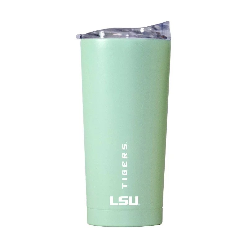 Full Wrap Team Mug-LSU 20oz Vertical Powder Coat Tumbler