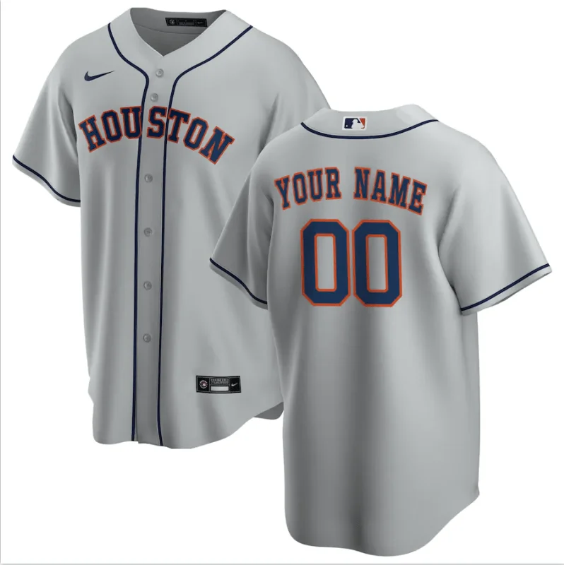 UV Protection Baseball Jersey-YOUTH Houston Astros Jerseys