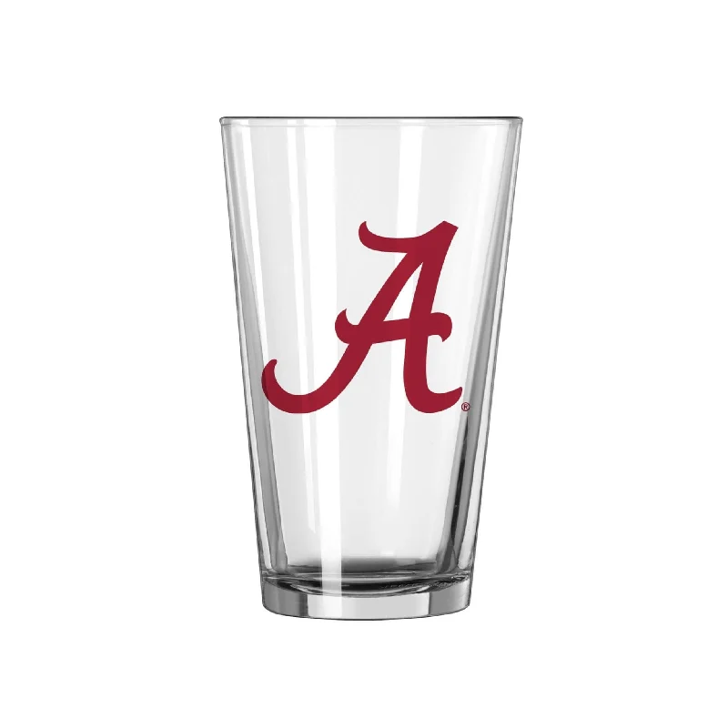 Camo Team Mug-Alabama 16oz Logo Pint Glass