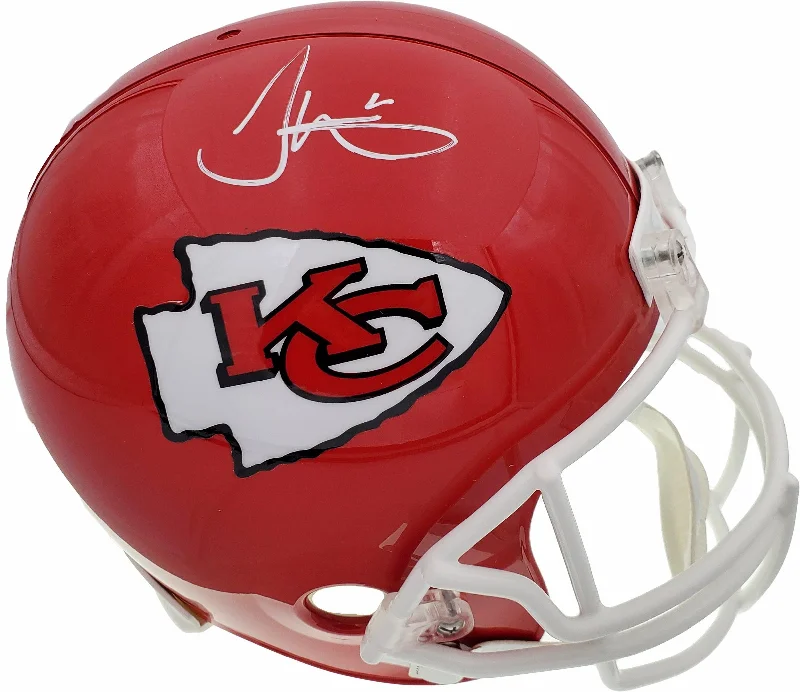 Ultra Durable Football Helmet-Tyreek Hill Autographed Kansas City Chiefs Full Size Replica Helmet Beckett BAS Stock #185950