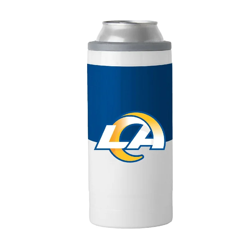 Camo Team Mug-Los Angeles Rams 12oz Colorblock Slim Can Coolie