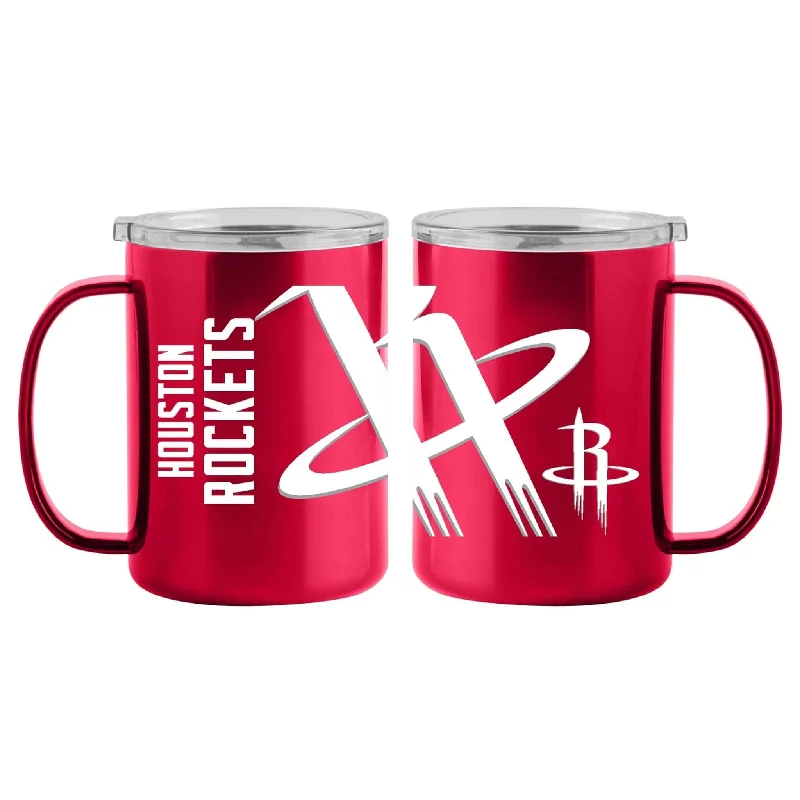 White Team Mug-Houston Rockets 15oz Hype Stainless Mug