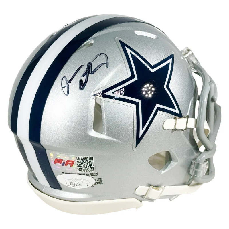 Classic Football Helmet-Dorance Armstrong Signed Dallas Cowboys Speed Mini Football Helmet (JSA)