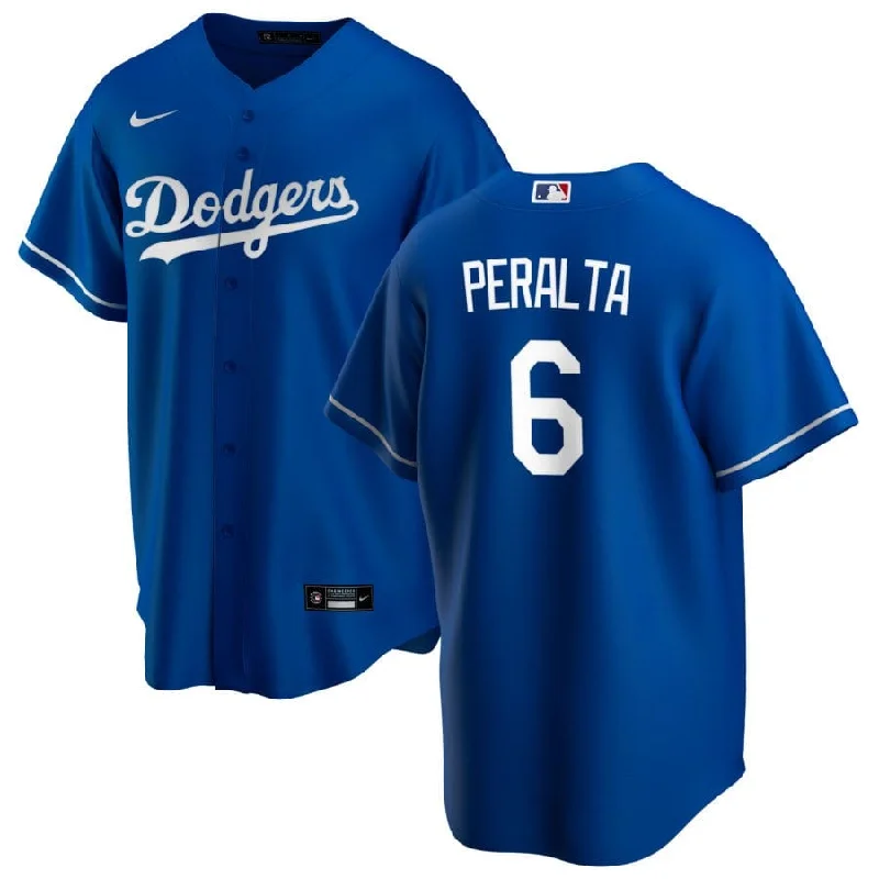 Club Baseball Jersey-David Peralta Los Angeles Dodgers Jerseys