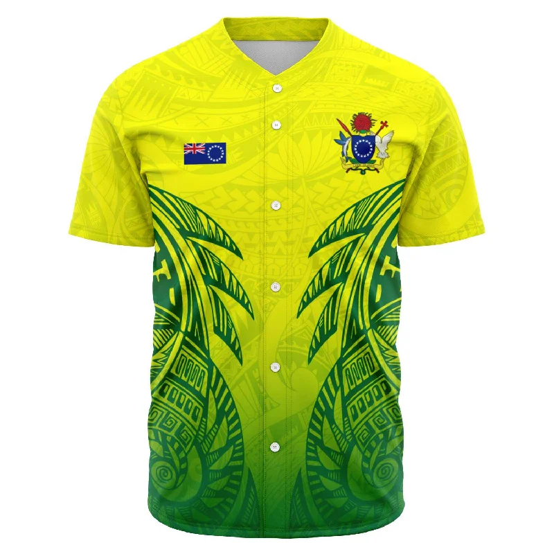 Whiteout Baseball Jersey-Cook Island Baseball Jerseys - Polynesian Design Cook Islands Shirt 4