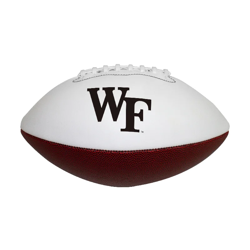 Rugby Ball with Air Retention-Wake Forrest Official-Size Autograph Football