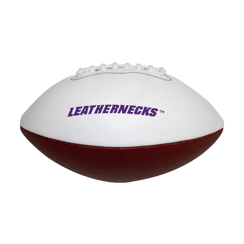 Club Rugby Ball-Western Illinois Official-Size Autograph Football