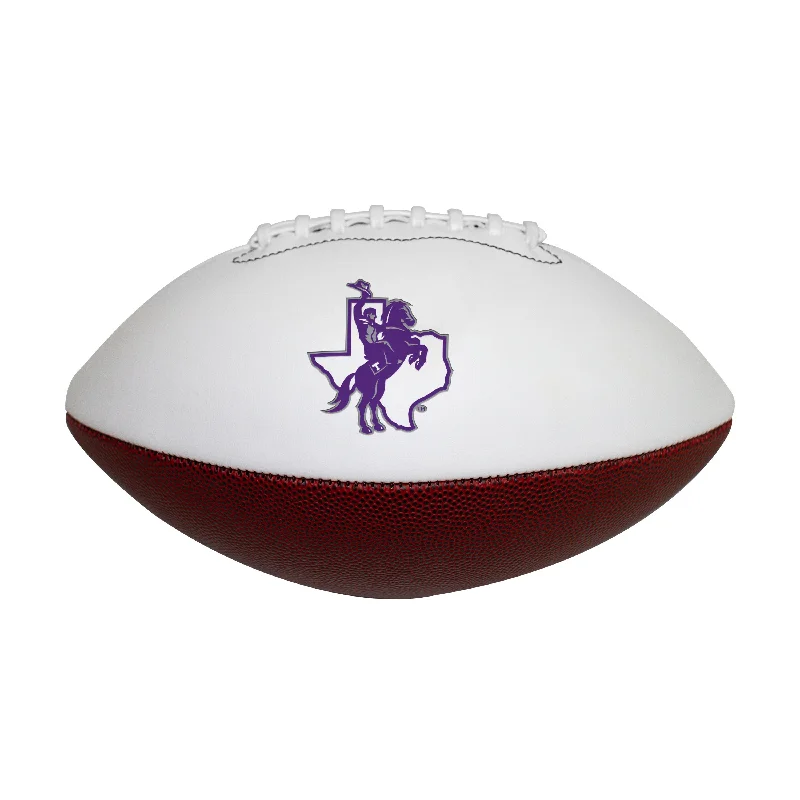 Tournament Rugby Ball-Tarleton State Official-Size Autograph Football