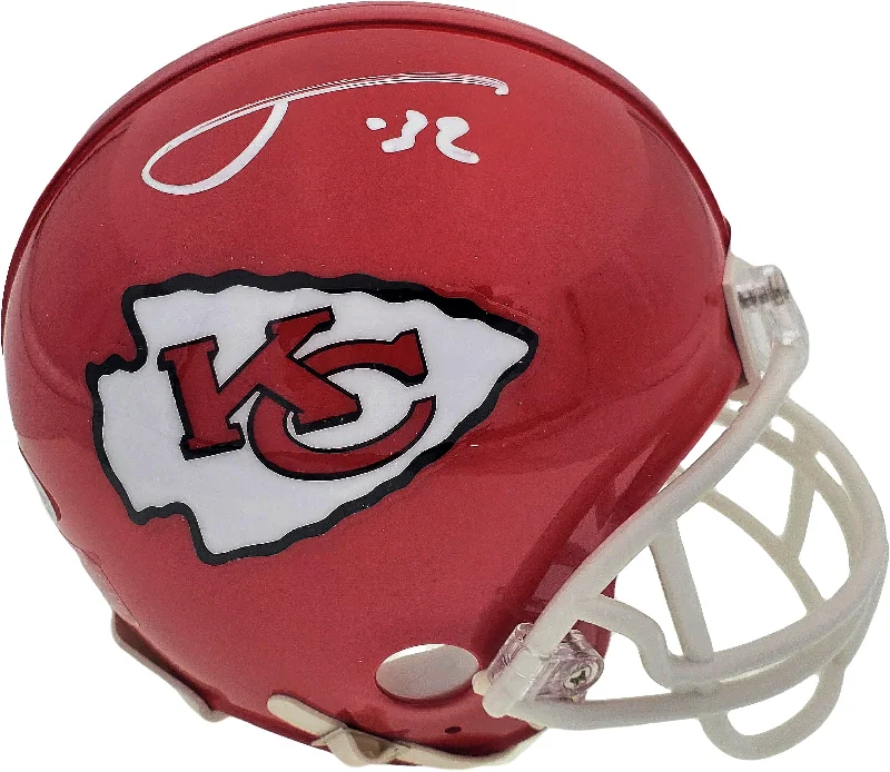 Reinforced Football Helmet-Tyrann Mathieu Autographed Kansas City Chiefs Mini Helmet Beckett BAS Stock #185748