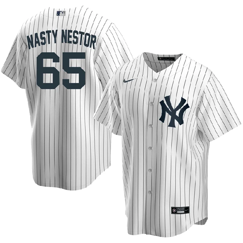 Sustainable Baseball Jersey-Nasty Nestor New York Yankees Jerseys