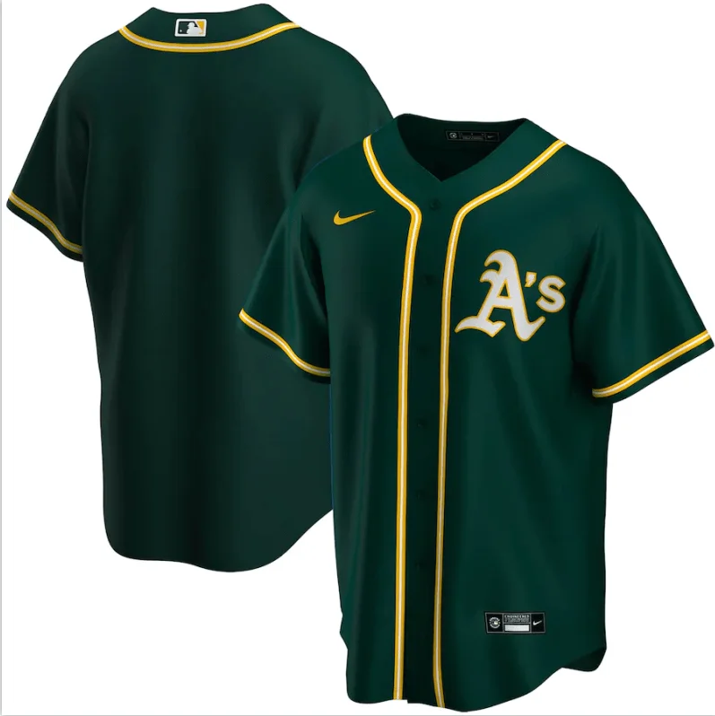 Sublimated Baseball Jersey-Oakland Athletics Jerseys