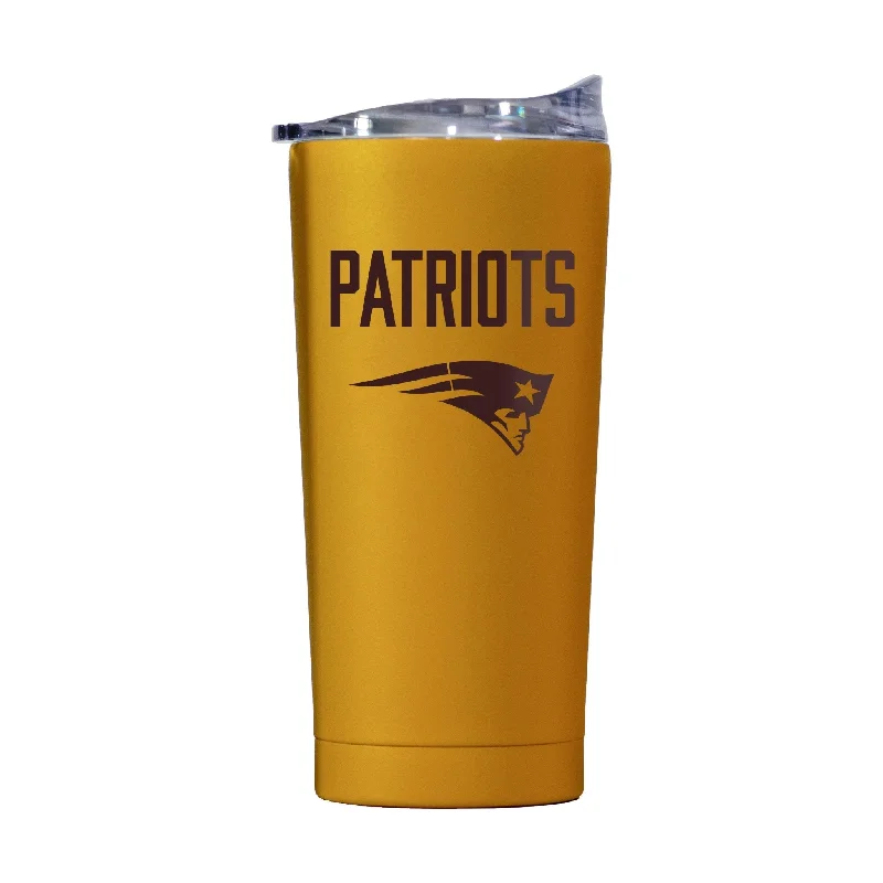 Spill-Proof Team Mug-New England Patriots 20oz Huddle Powder Coat Tumbler