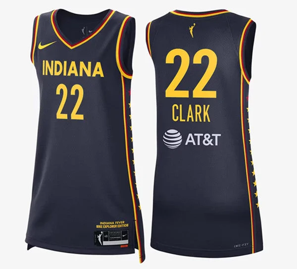 Player Edition Basketball Jersey-Women's Indiana Fever #22 Caitlin Clark Black Stitched Basketball Jersey