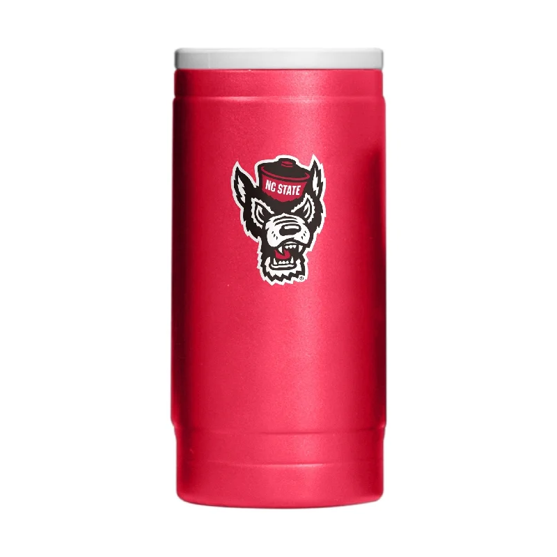 Embossed Team Mug-NC State Flipside Powder Coat Slim Can Coolie