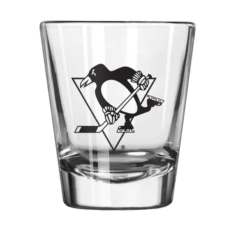 Spill-Proof Team Mug-Pittsburgh Penguins 2oz Gameday Shot Glass