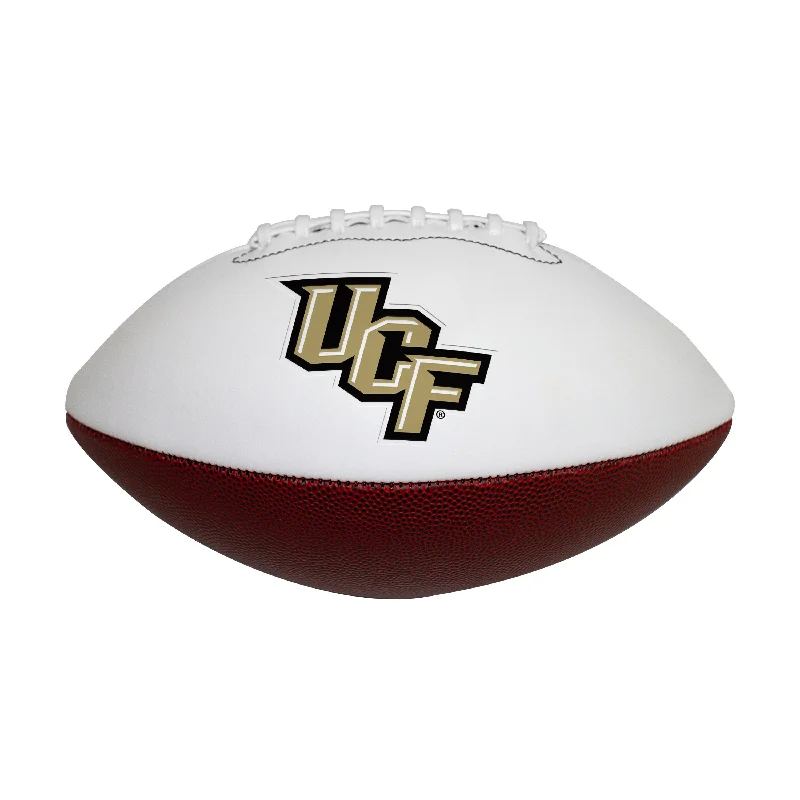 Black Rugby Ball-Central Florida Official-Size Autograph Football