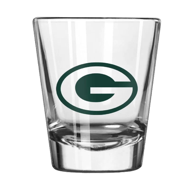 Cartoon Team Mug-Green Bay Packers 2oz Gameday Shot Glass