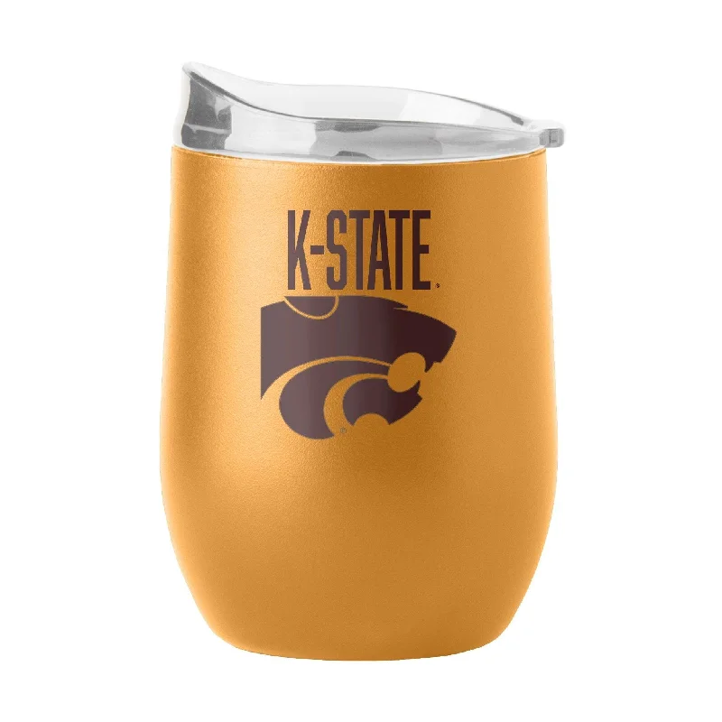 Color Changing Team Mug-Kansas State 16oz Huddle Powder Coat Curved Bev