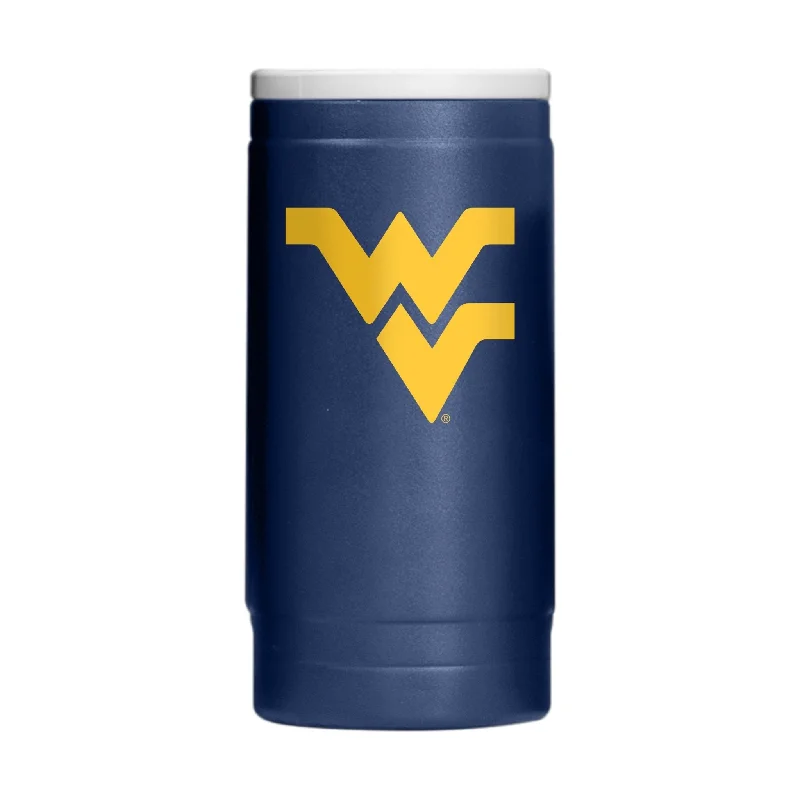 Two-Tone Team Mug-West Virginia Flipside Powder Coat Slim Can Coolie