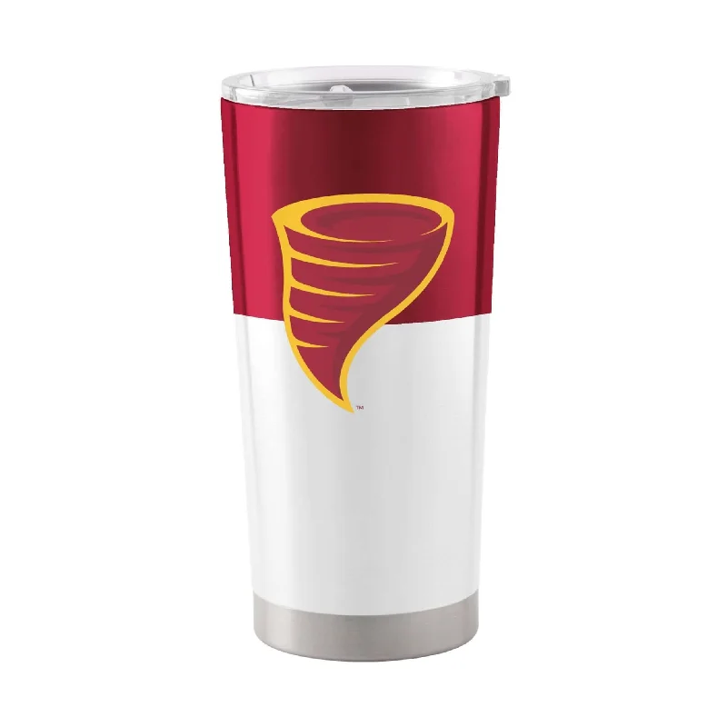 Official Team Mug-Iowa State 20oz Colorblock Stainless Tumbler