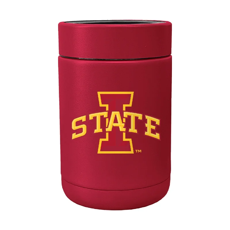 Orange Team Mug-Iowa State Flipside Powder Coat Coolie