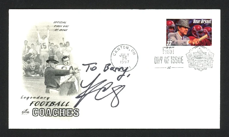 NFL Style Football Helmet-Kirk Cousins Autographed First Day Cover Minnesota Vikings "To Barry" SKU #165065