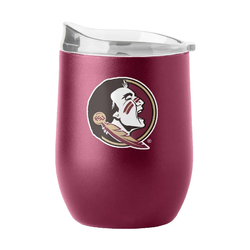 Spill-Proof Team Mug-Florida State 16oz Floridaipside Powder Coat Curved Beverage