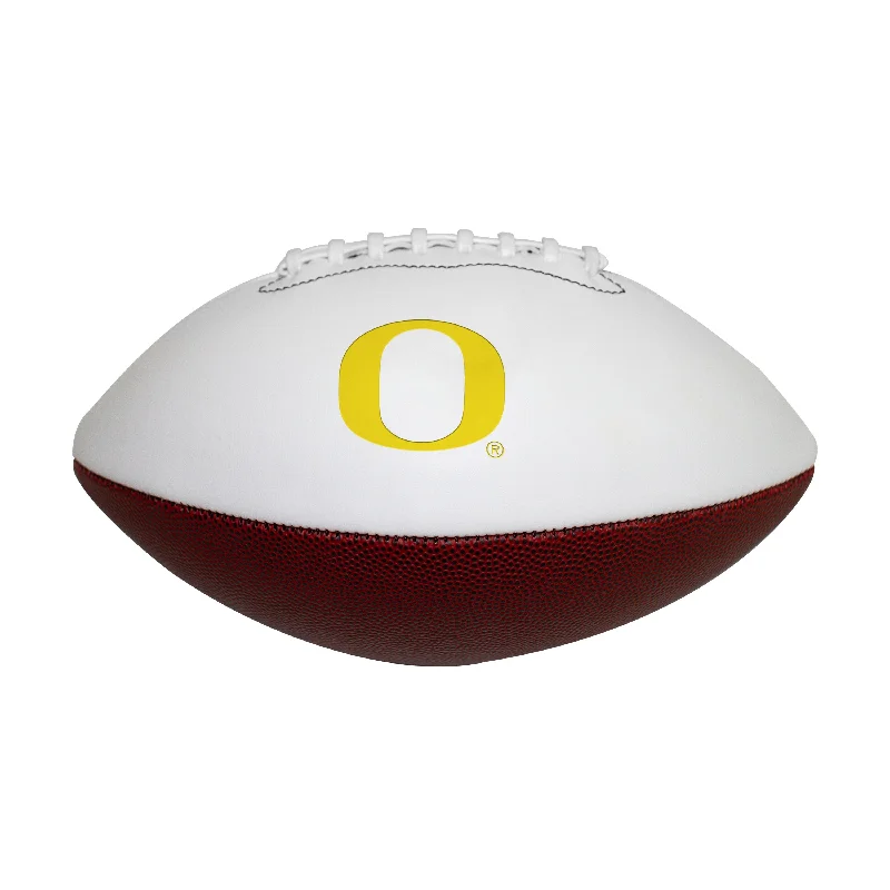 Rugby Ball with Pump-Oregon Official-Size Autograph Football