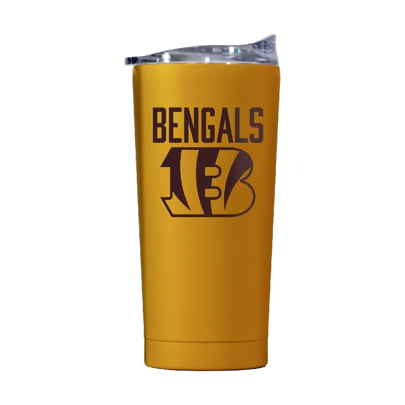 Latte Team Mug-Cincinnati Bengals 20oz Huddle Powder Coat Tumbler