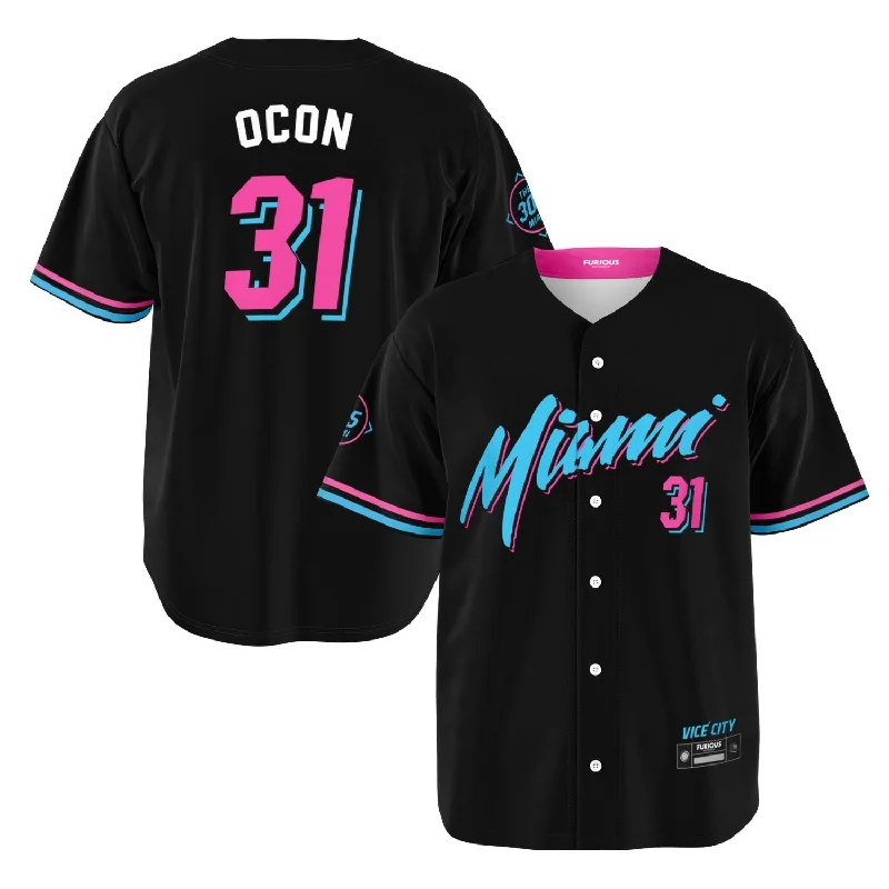 World Series Baseball Jersey-Ocon - Vice City Jersey