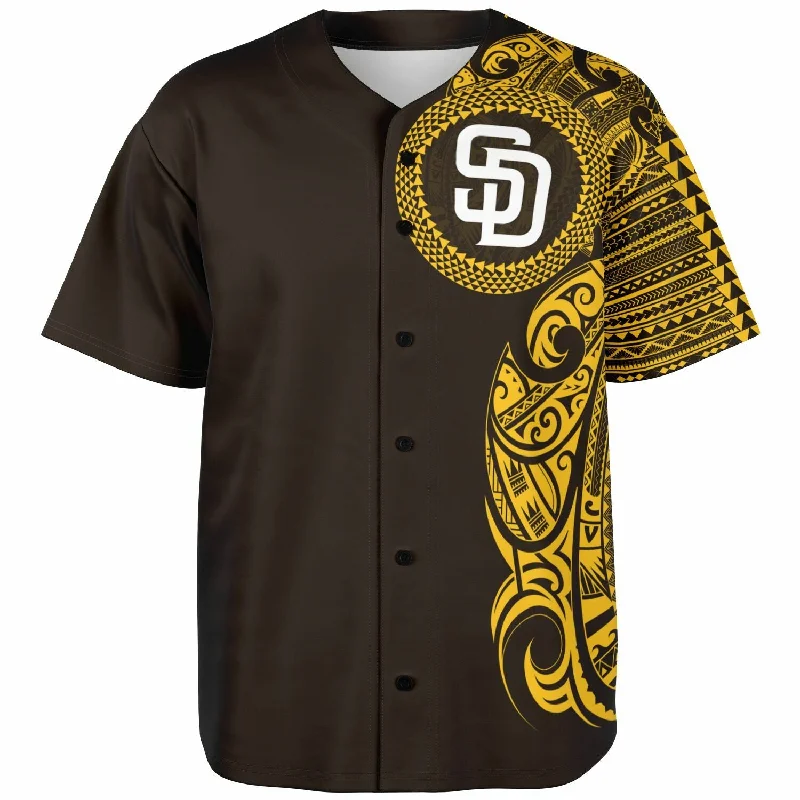 Training Baseball Jersey-San Diego Padres Baseball Jersey